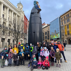 Kocouří, Sokolí a Pandí výprava do Šlapanic